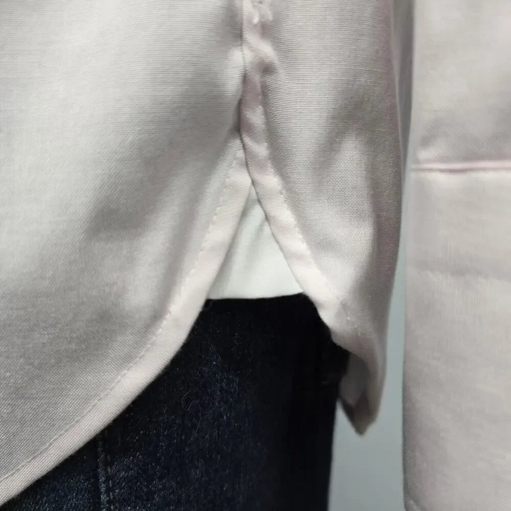 J. Crew Ludlow Dress Shirt Slim Fit Men 16 - 34 Stretch Light pink Long Sleeve